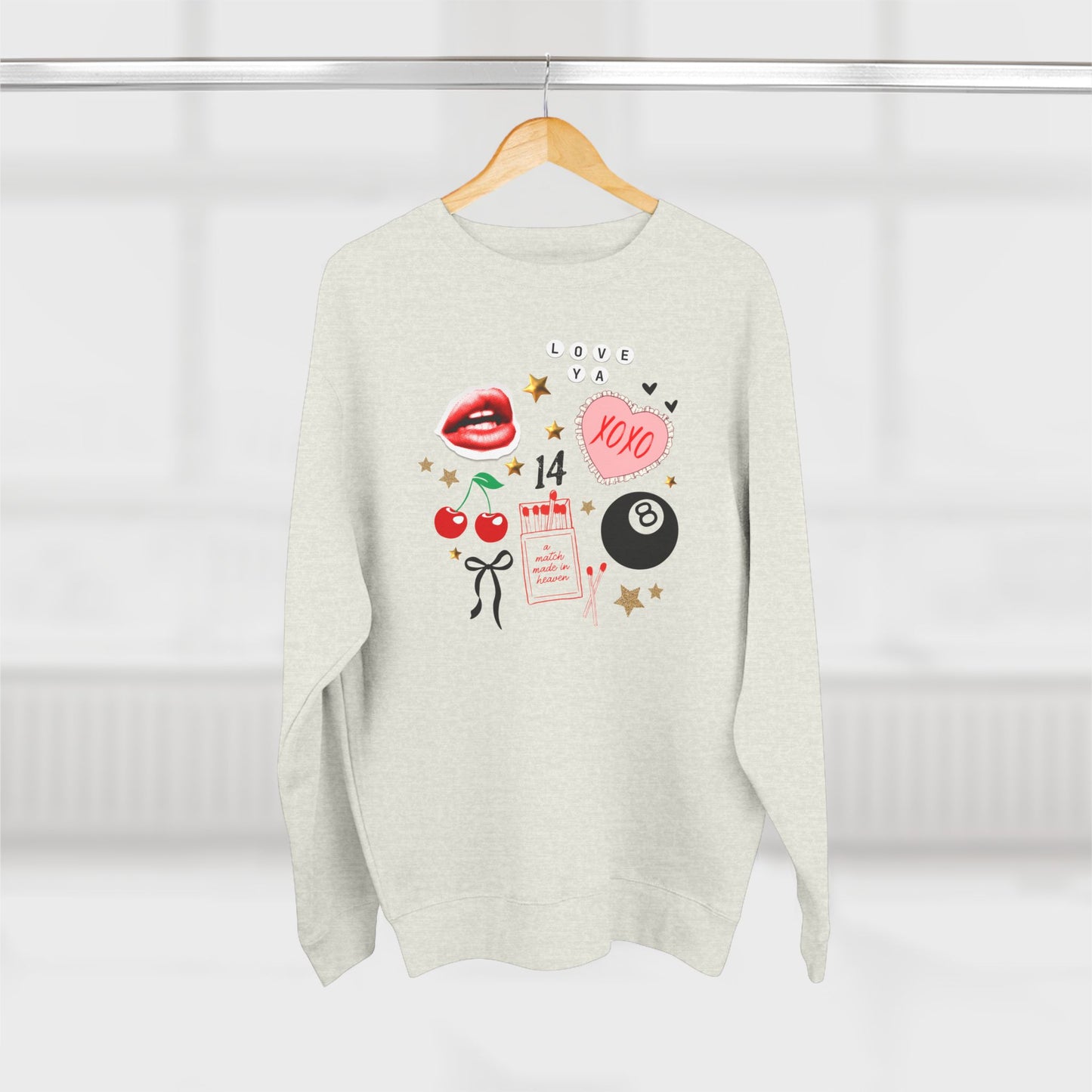 Valentine's Collage Crewneck