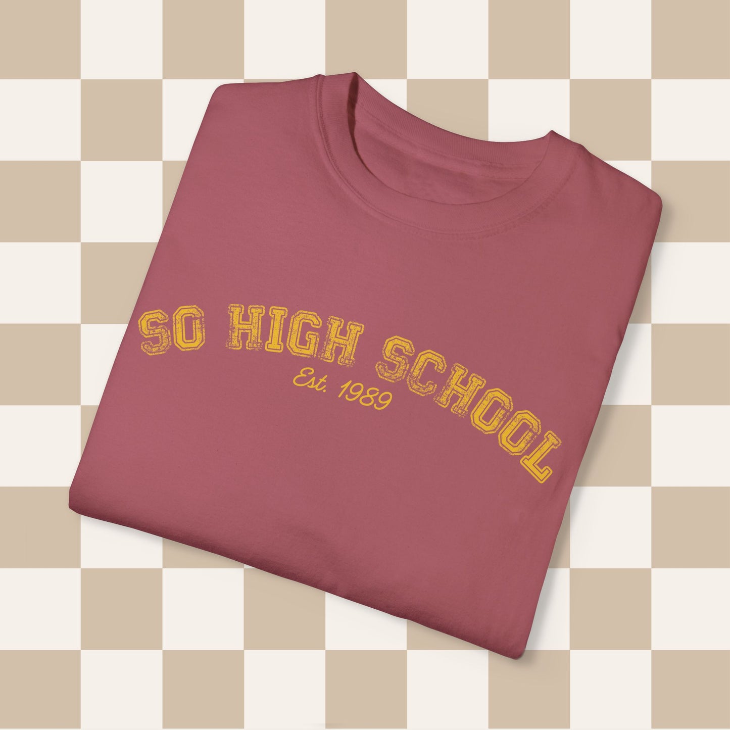 So High School Tee