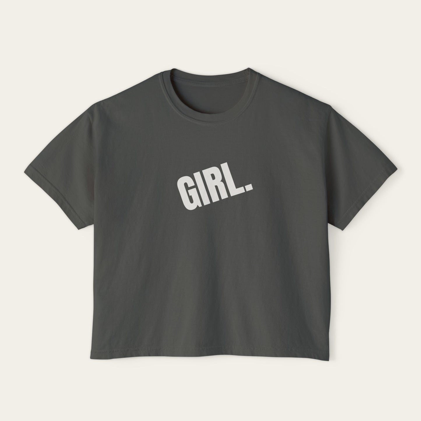GIRL. Boxy Tee
