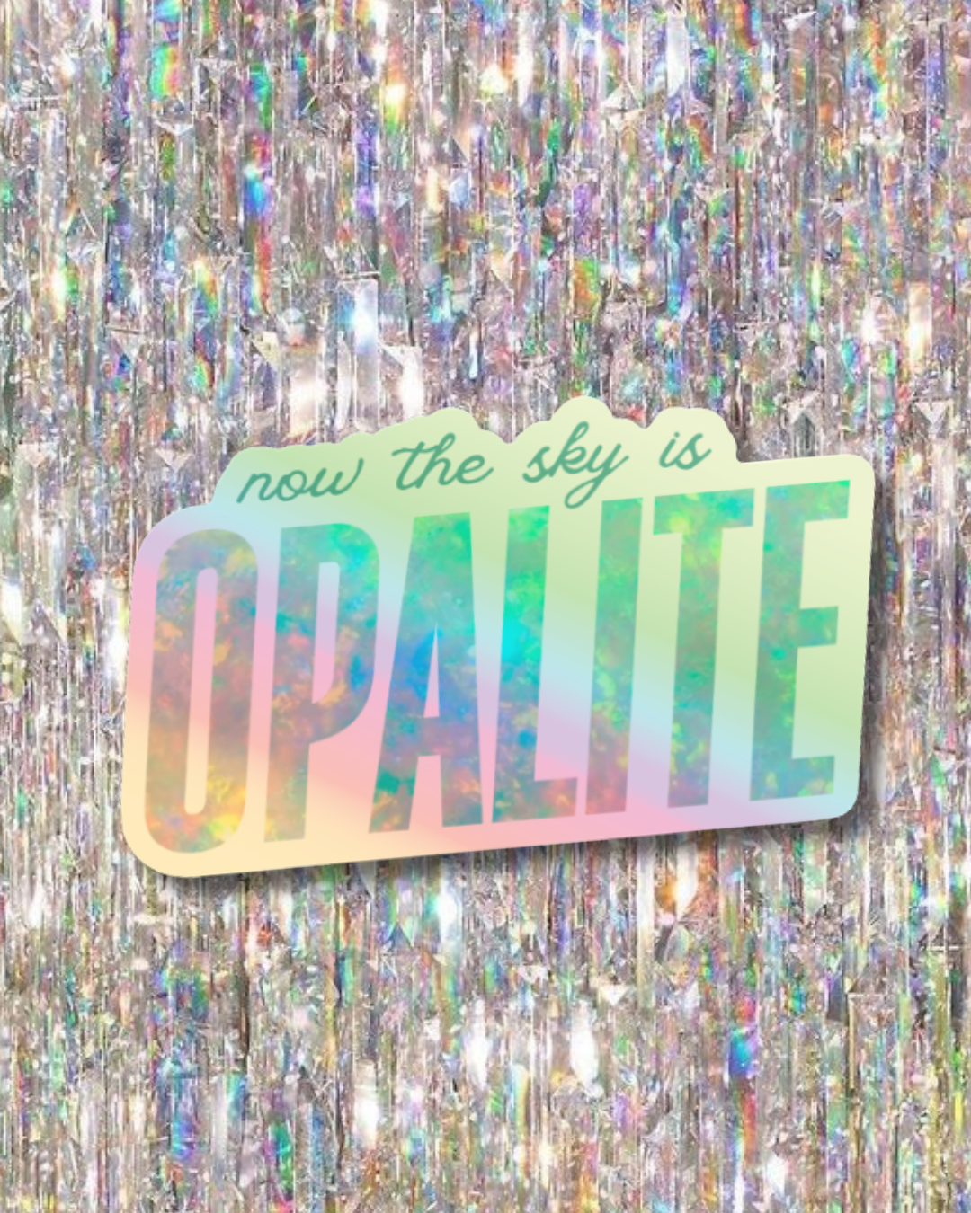 Opalite Holographic Sticker