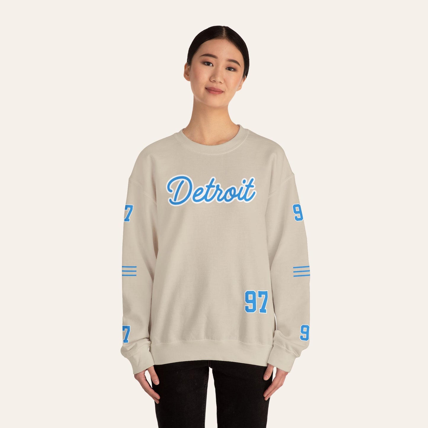 Detroit Football Retro Sweatshirt