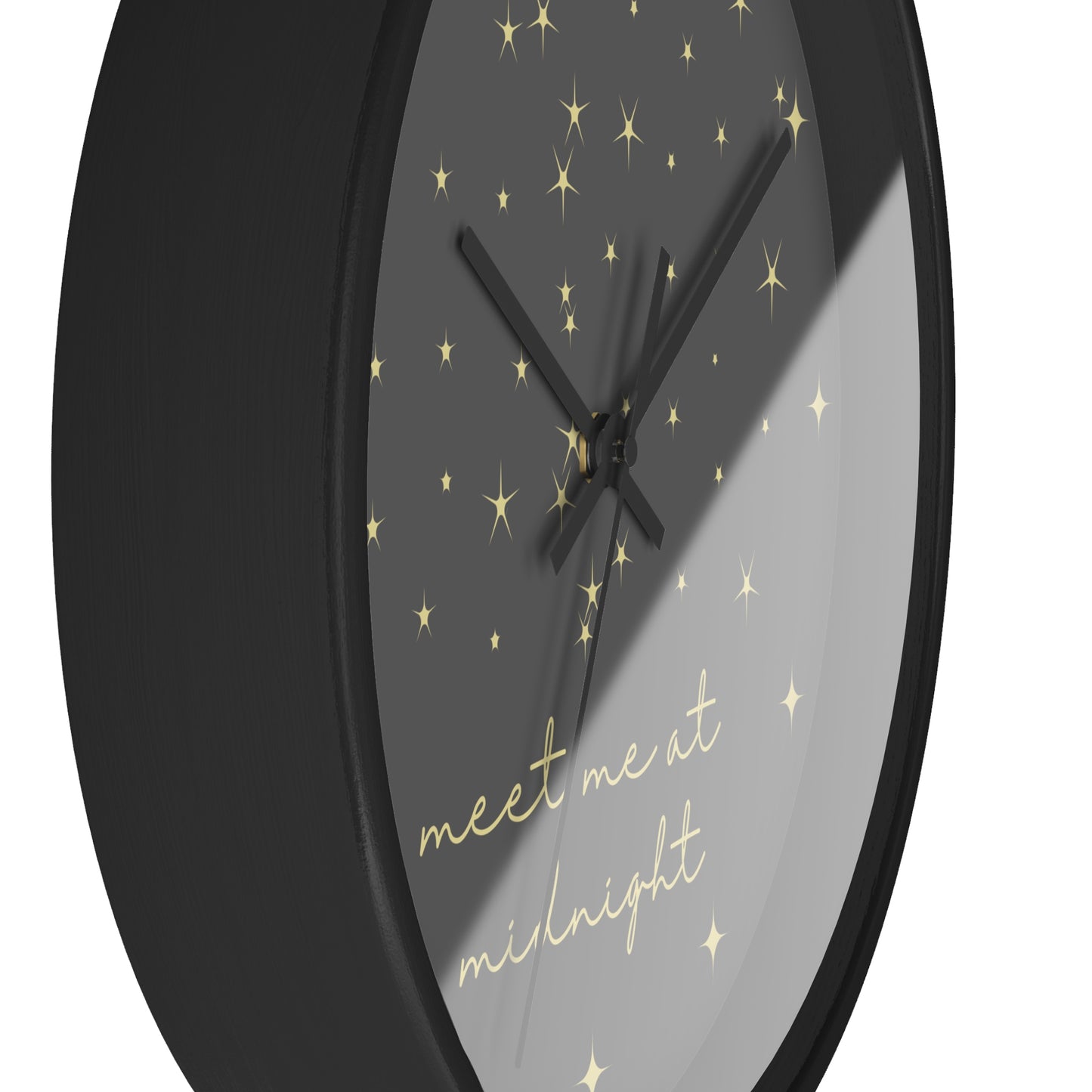 Midnights Clock | Night Sky Gray