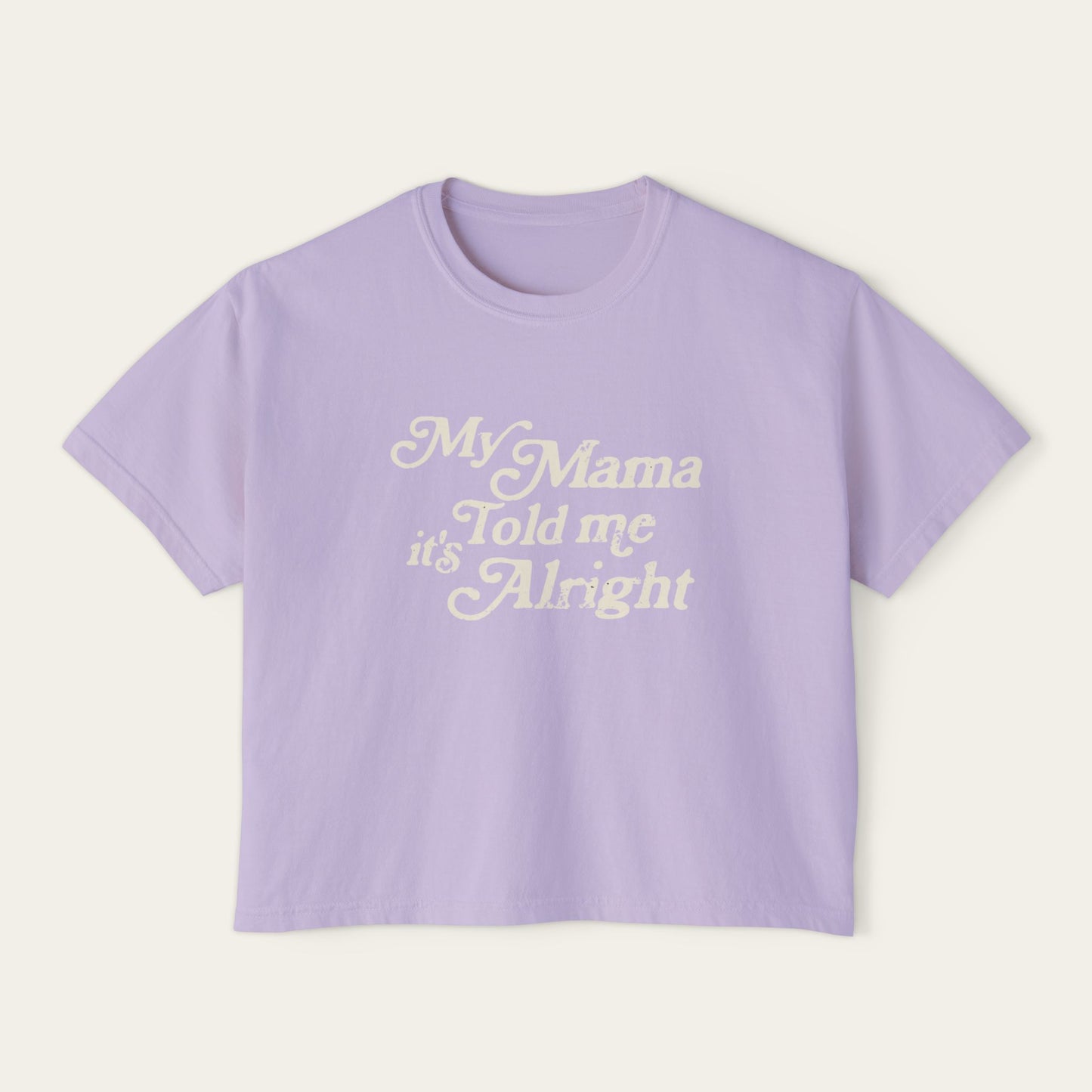 It's Alright Boxy Tee
