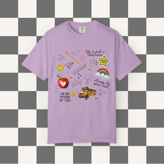 Teacher Collage Tee
