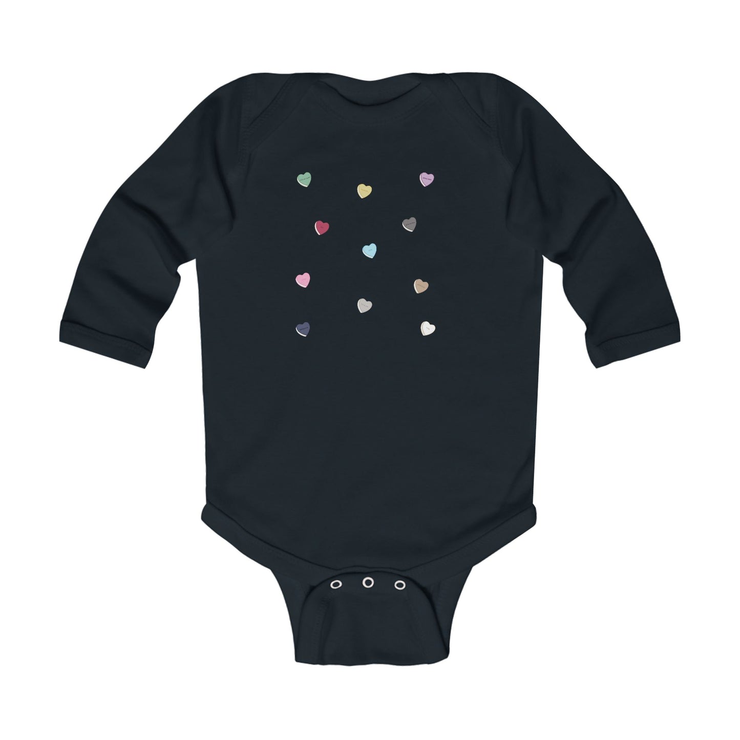 Eras Candy Hearts Baby Valentine Onesie