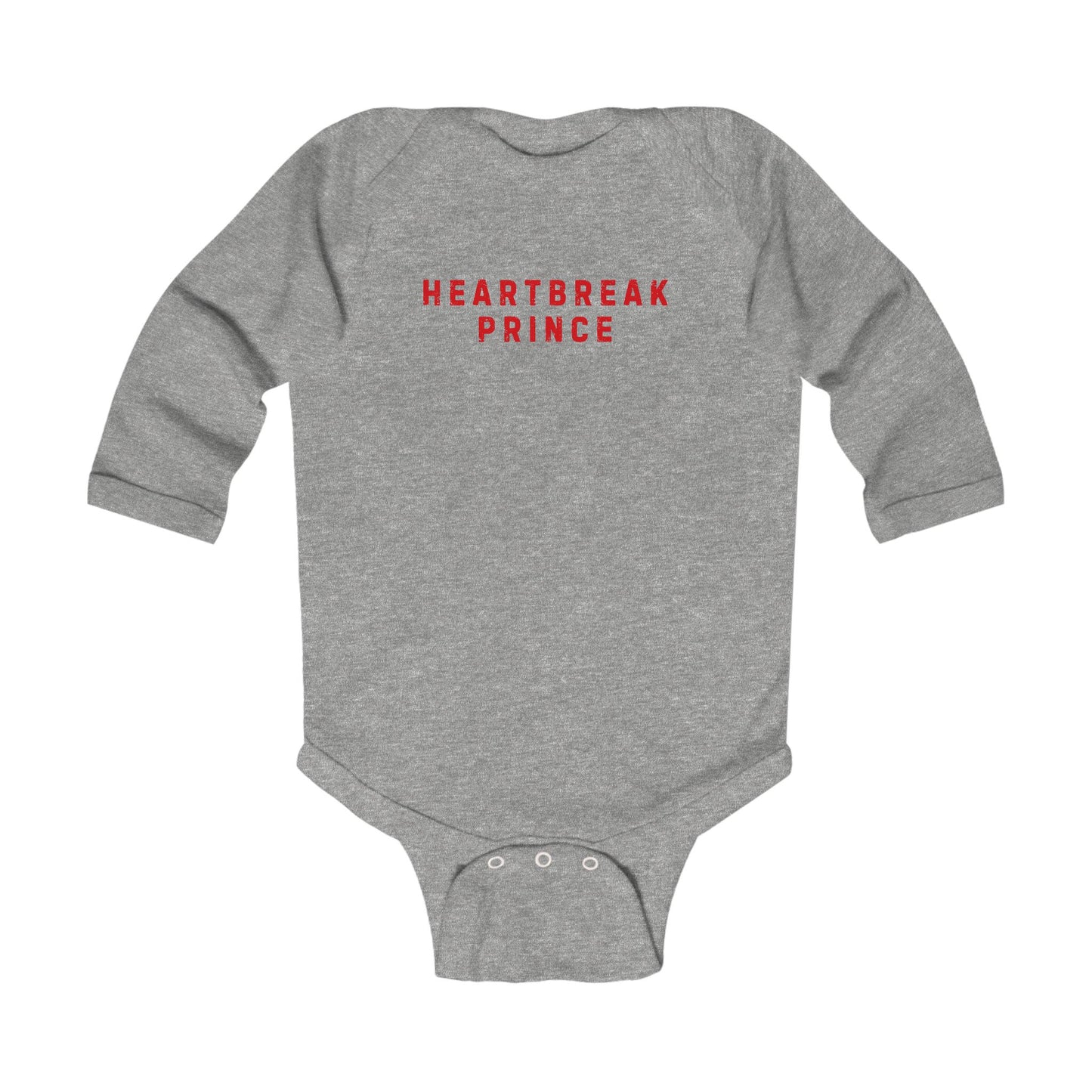 Heartbreak Prince Text Onesie
