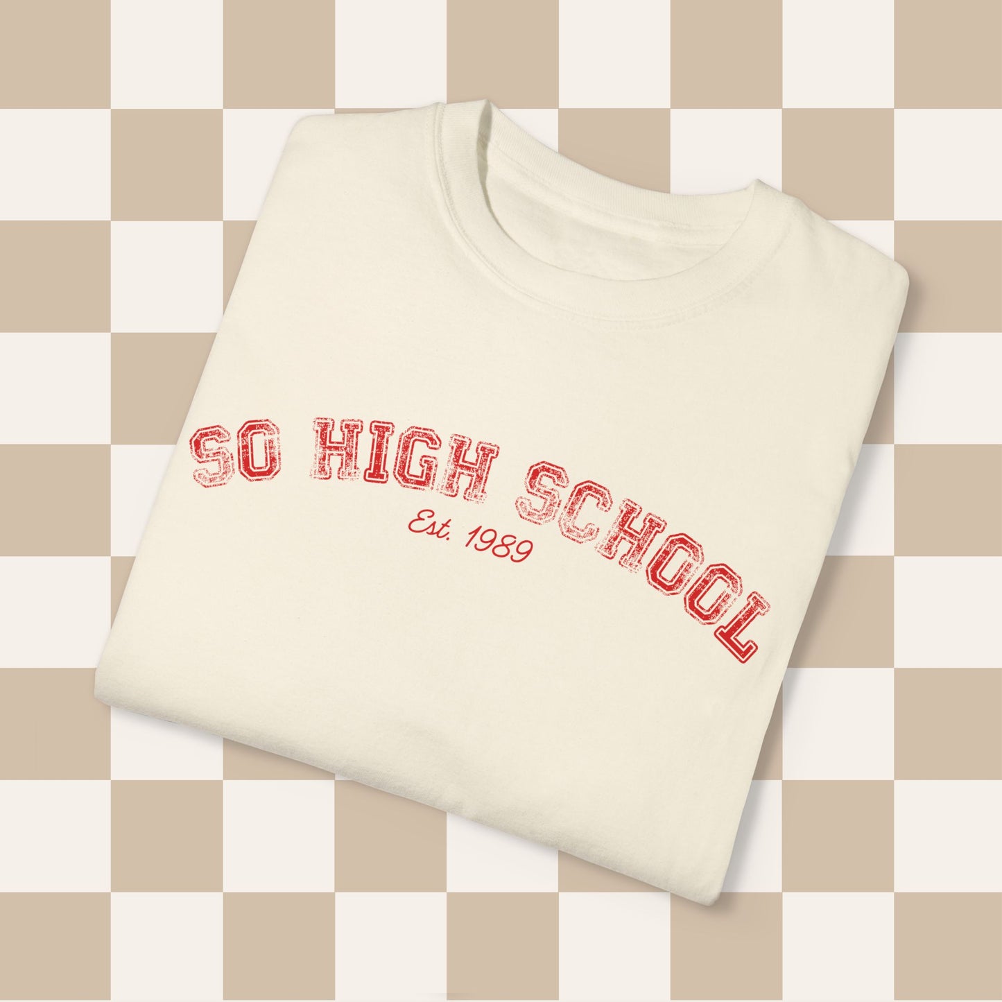 So High School Tee