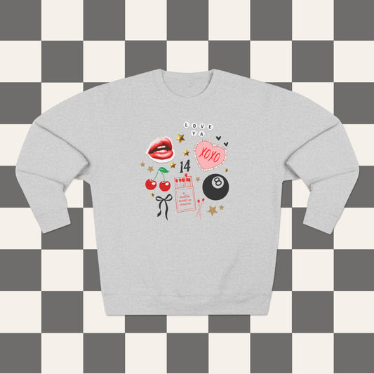 Valentine's Collage Crewneck