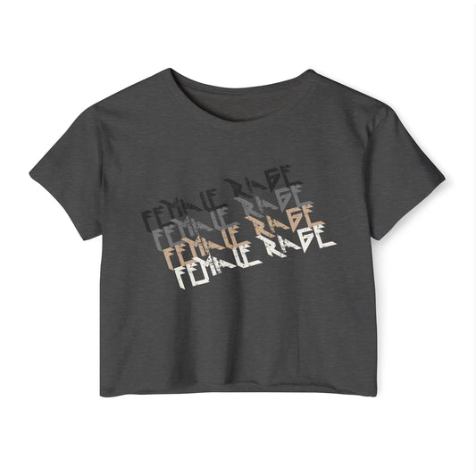 Female Rage The Musical Cropped Tee
