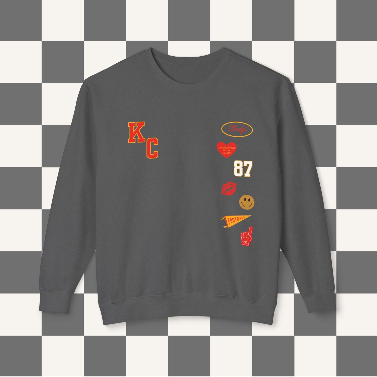 KC Football Things Crewneck Sweatshirt
