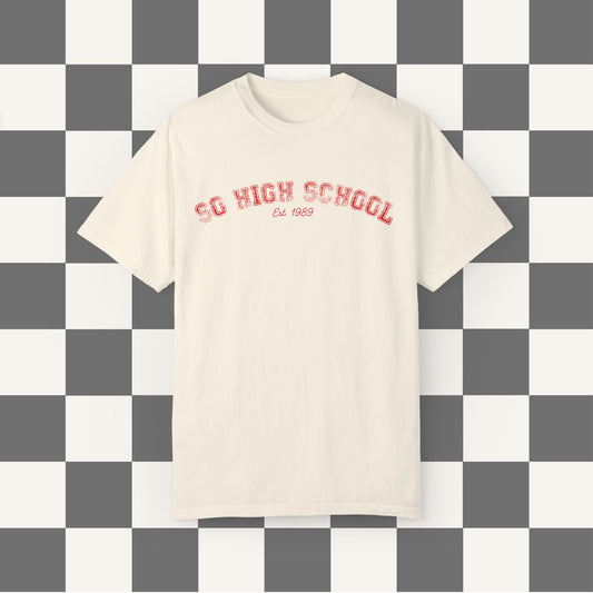 So High School Tee