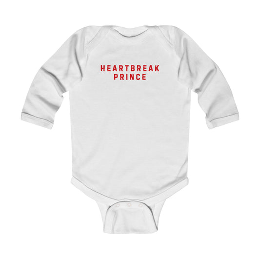 Heartbreak Prince Text Onesie