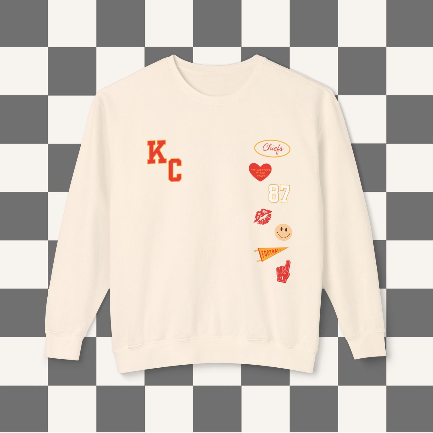 KC Football Things Crewneck Sweatshirt