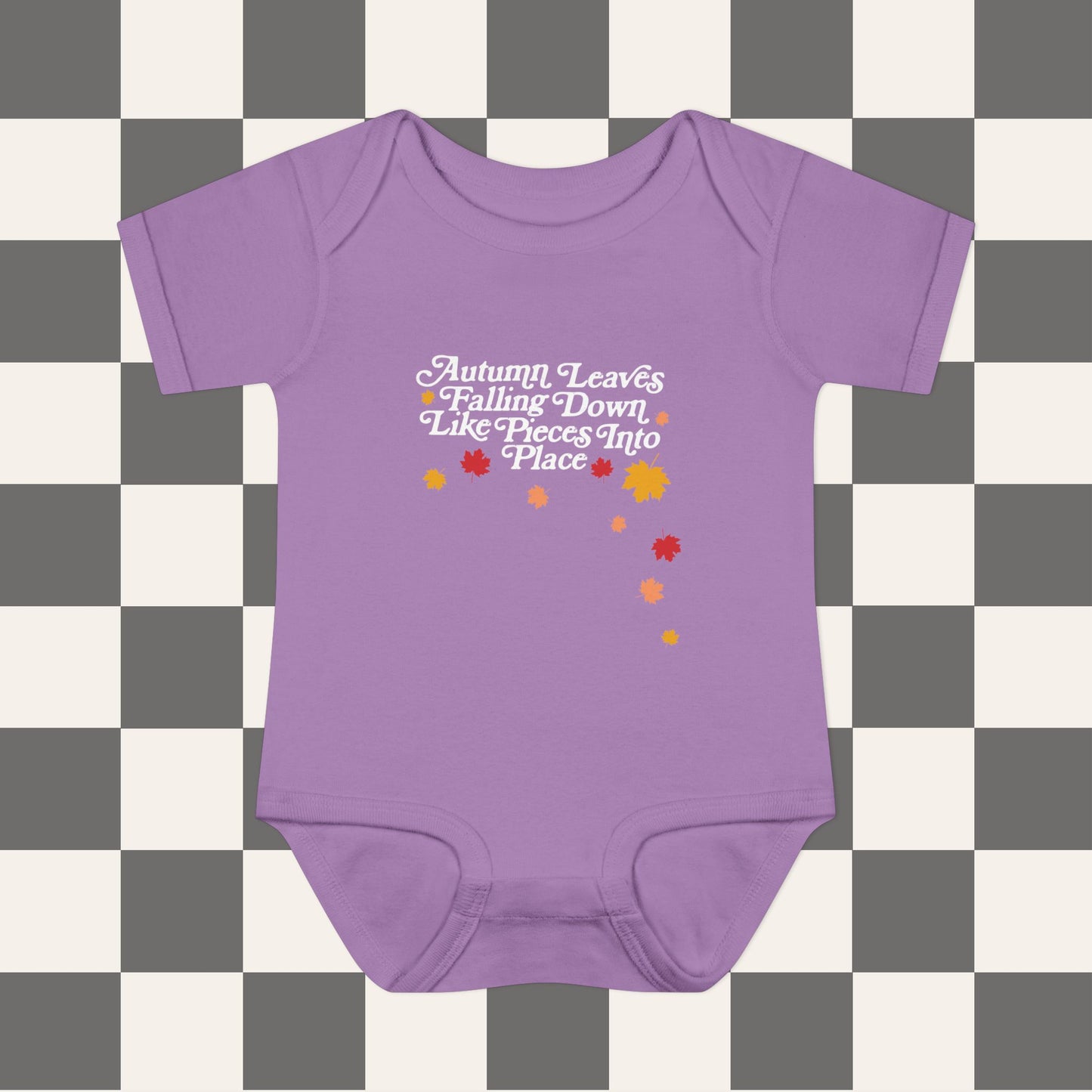 Autumn Leaves Falling Down Onesie