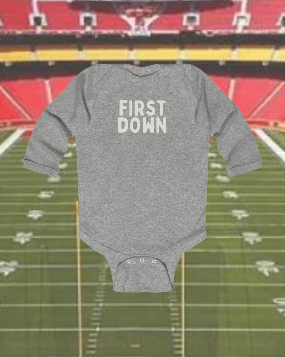 First Down Onesie