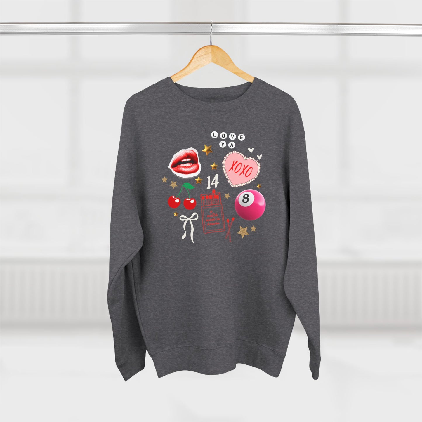 Valentine's Collage Crewneck