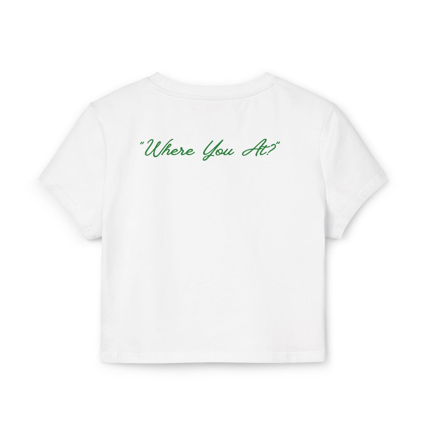 Dive Bar On The East Side Baby  Cropped Tee