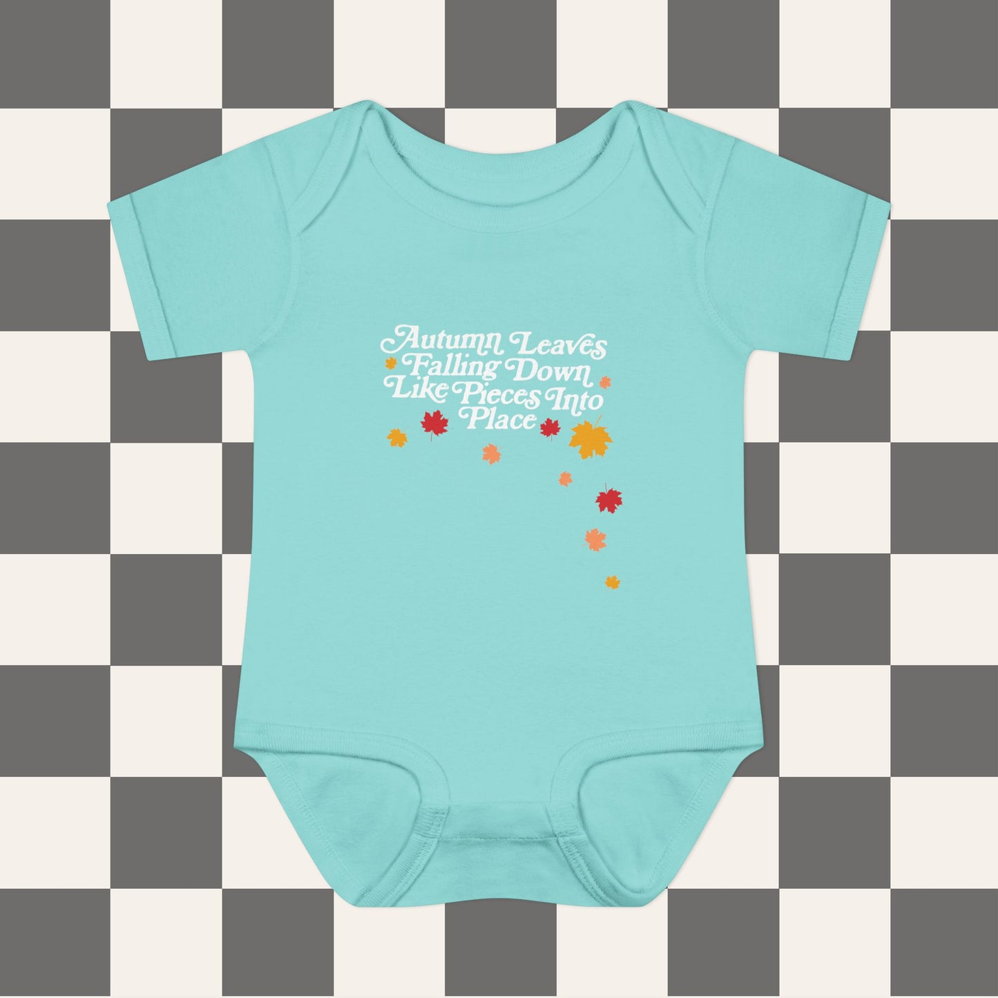 Autumn Leaves Falling Down Onesie