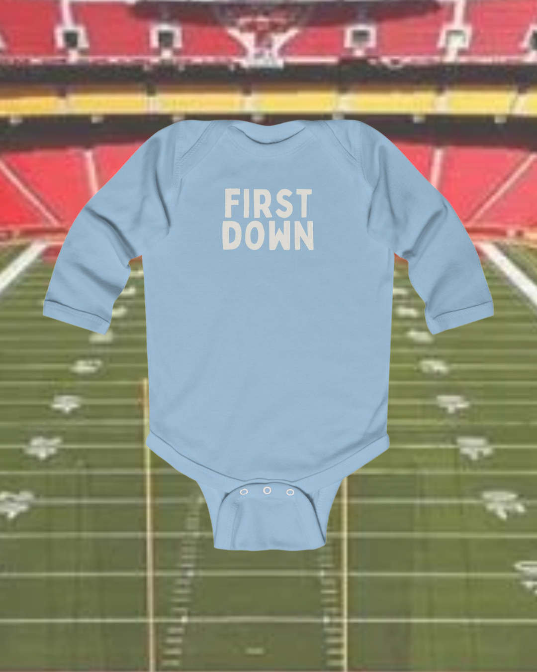 First Down Onesie