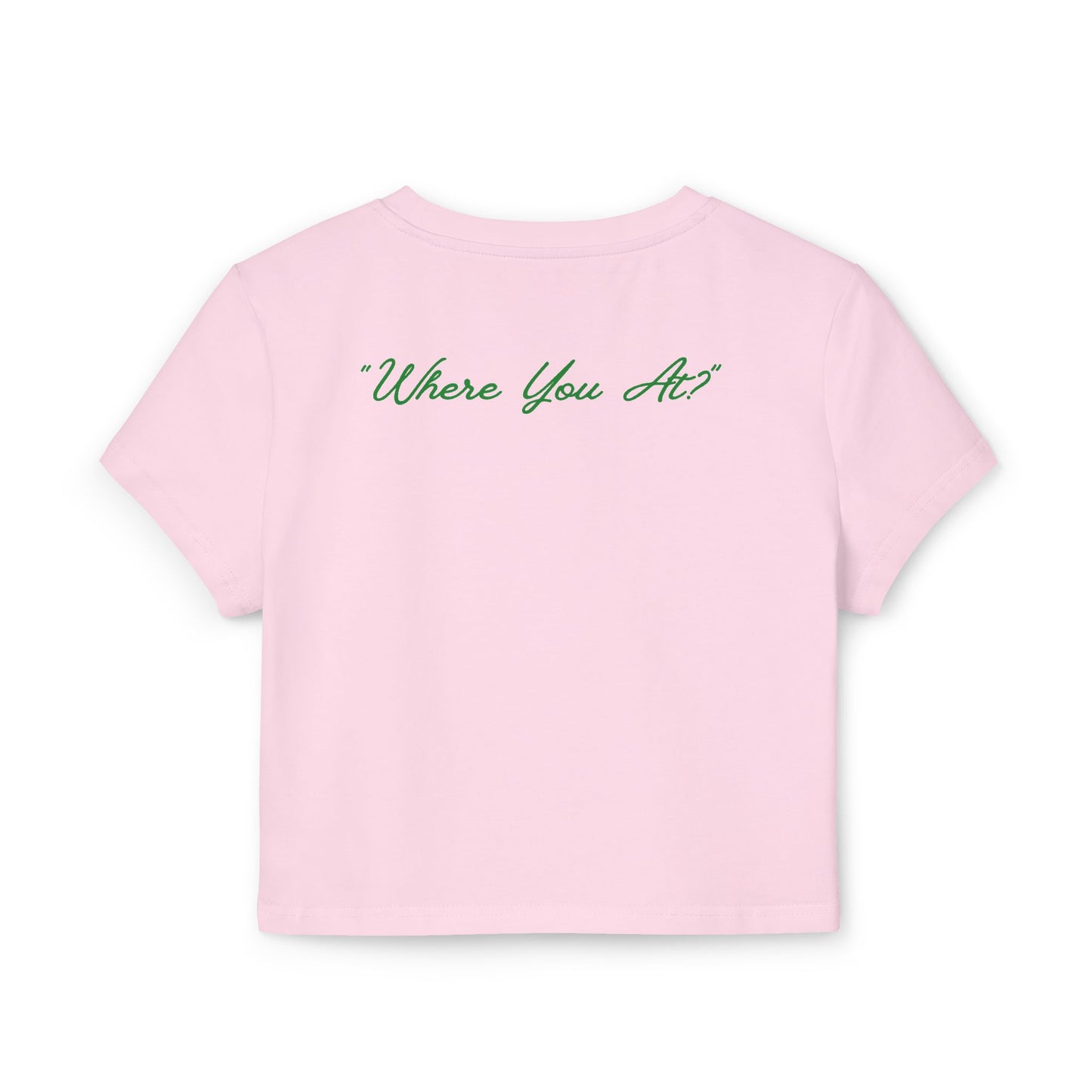 Dive Bar On The East Side Baby  Cropped Tee