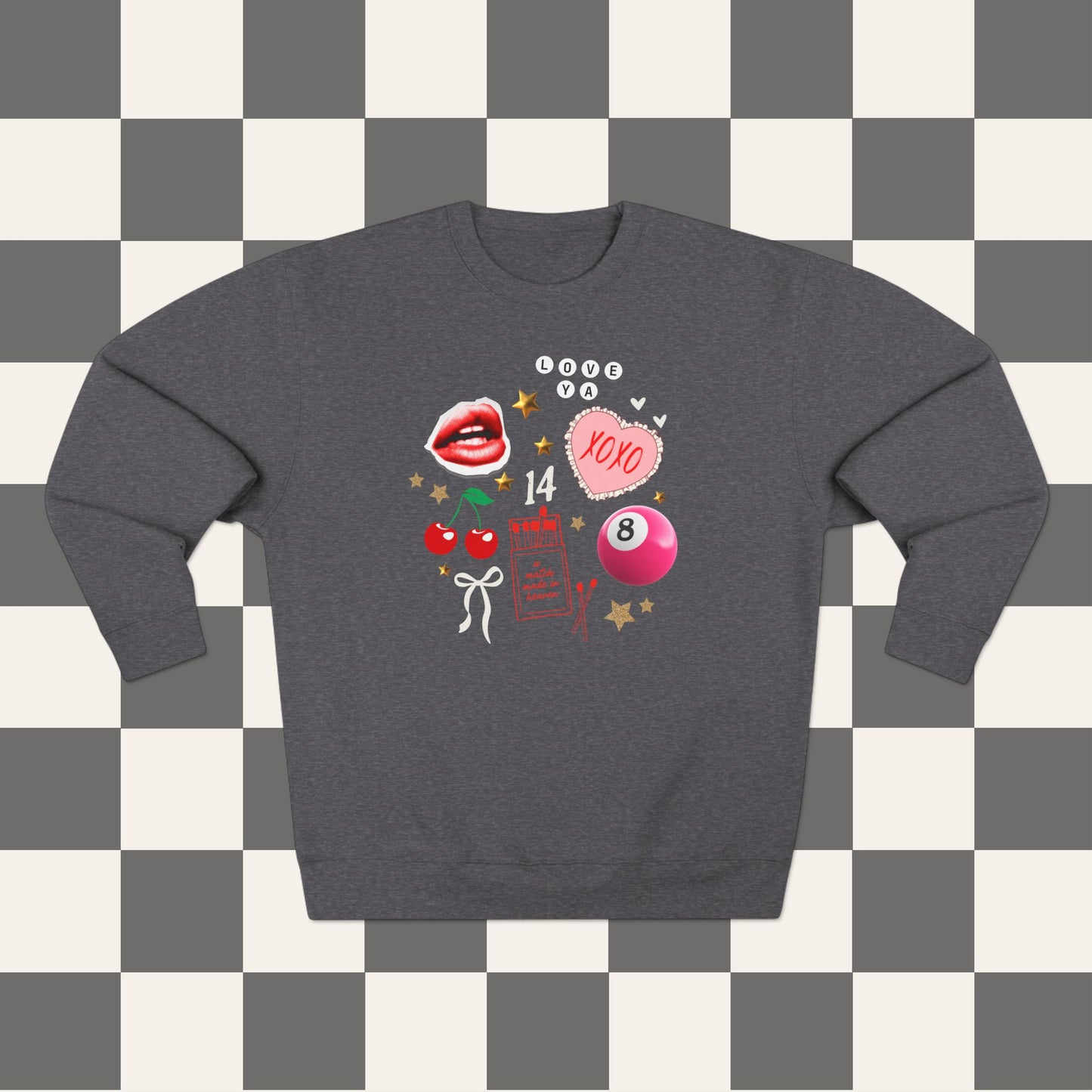 Valentine's Collage Crewneck