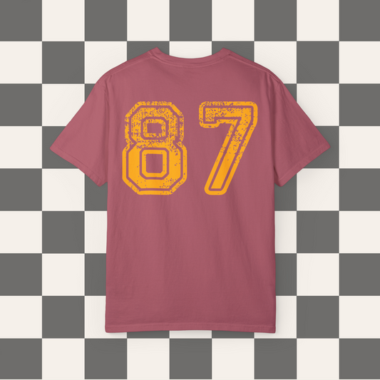 Karma Is The Guy On The Chiefs Distressed Tee