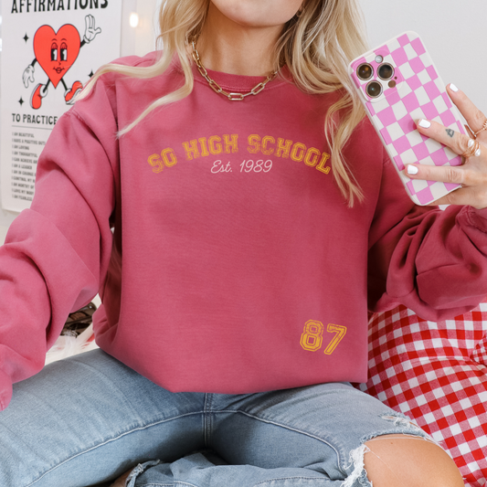 So High School Crewneck