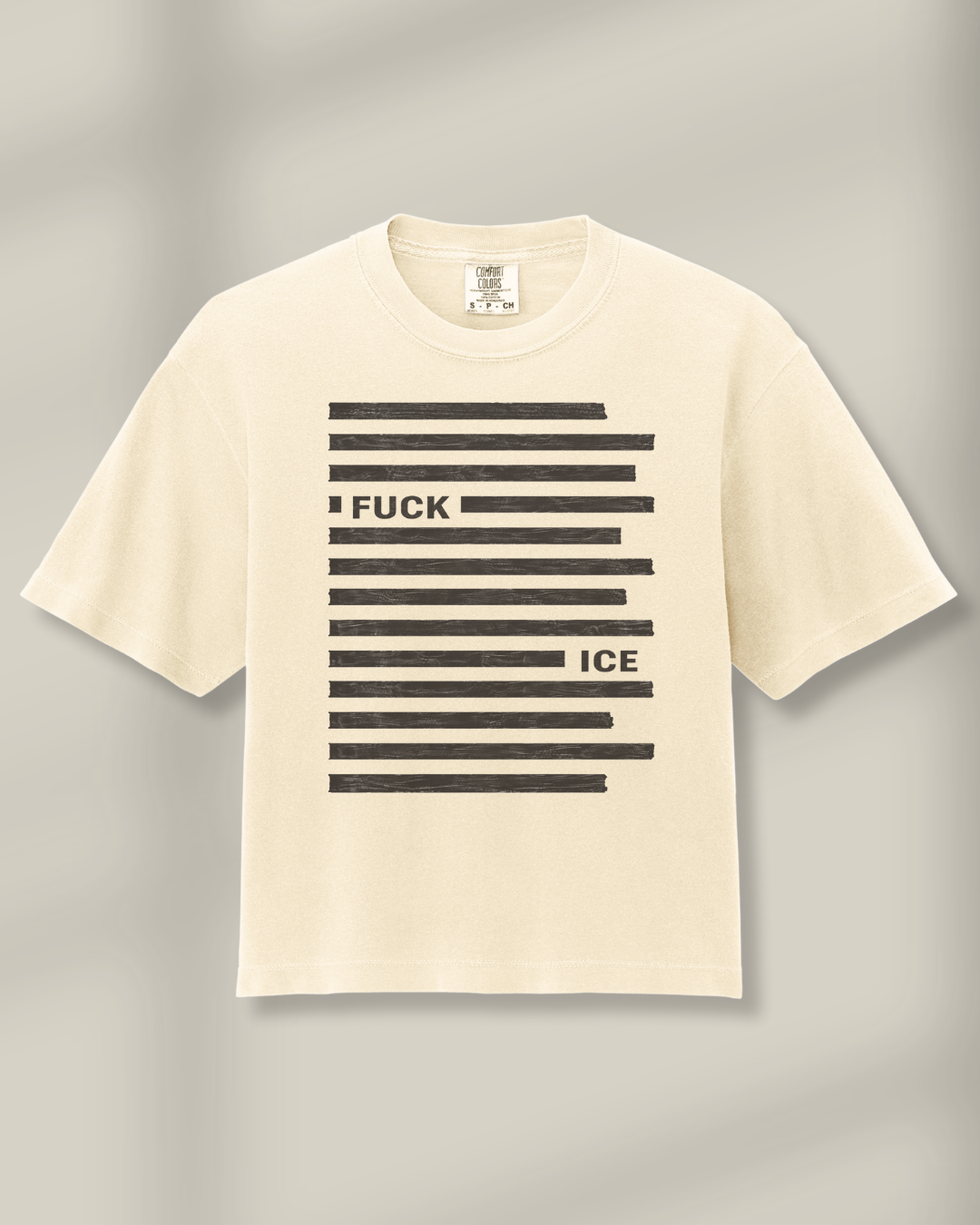 Fuck Ice Boxy Tee