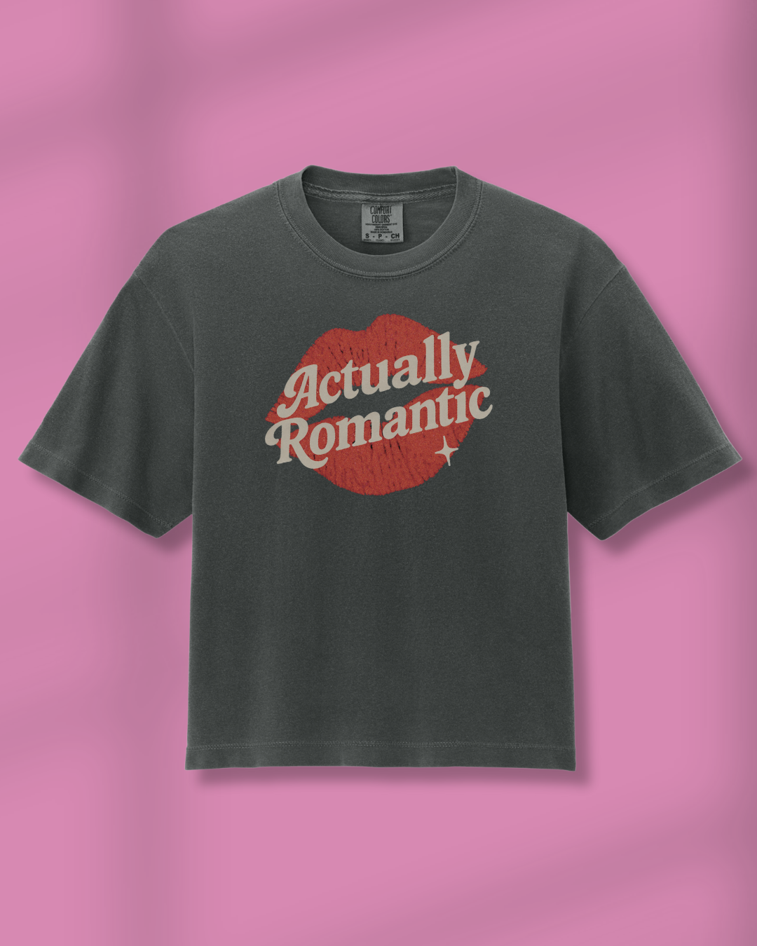 Actually Romantic Boxy Tee