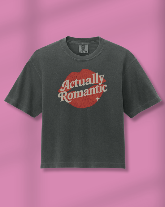 Actually Romantic Boxy Tee