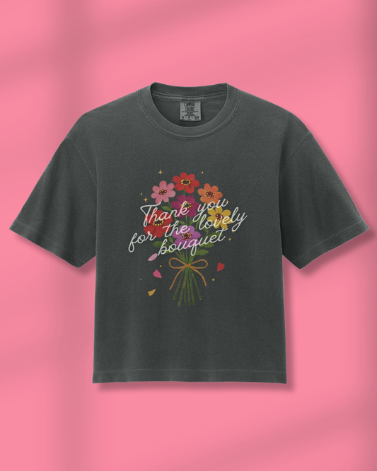 Lovely Bouquet Boxy Tee