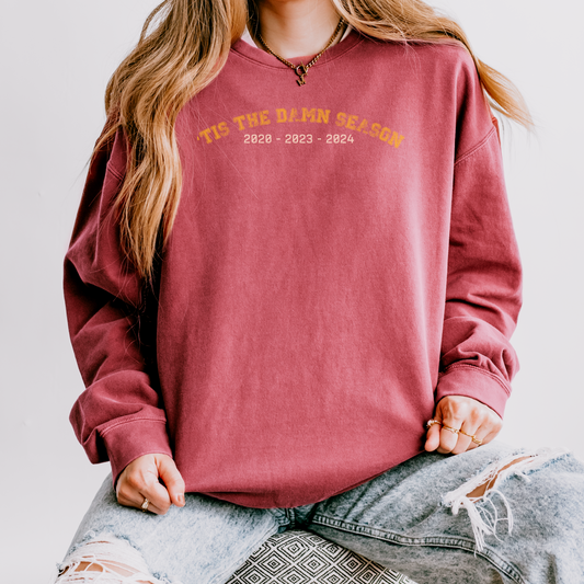 Tis The Damn Season KC Crewneck