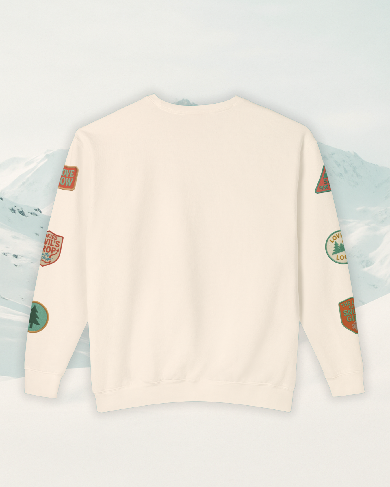 Pine Ridge Ski Area Patch Sweatshirt