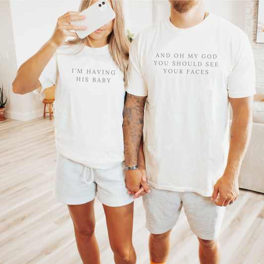 I'm Having His Baby TTPD Tee