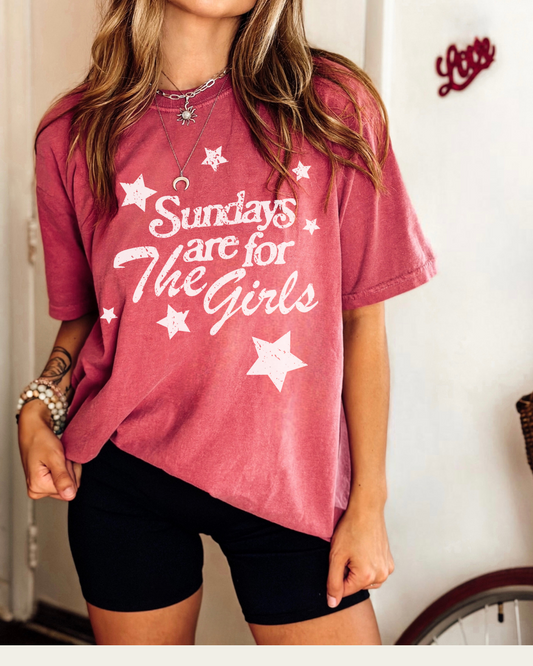Sundays Are For The Girls Tee