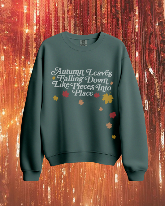 Autumn Leaves Falling Down Sweatshirt