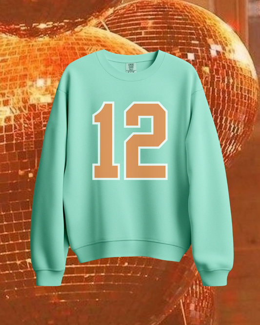 Taylor Showgirl Game Day 12 Sweatshirt