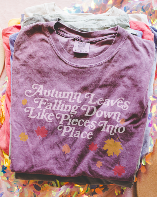 Autumn Leaves Falling Down Shirt