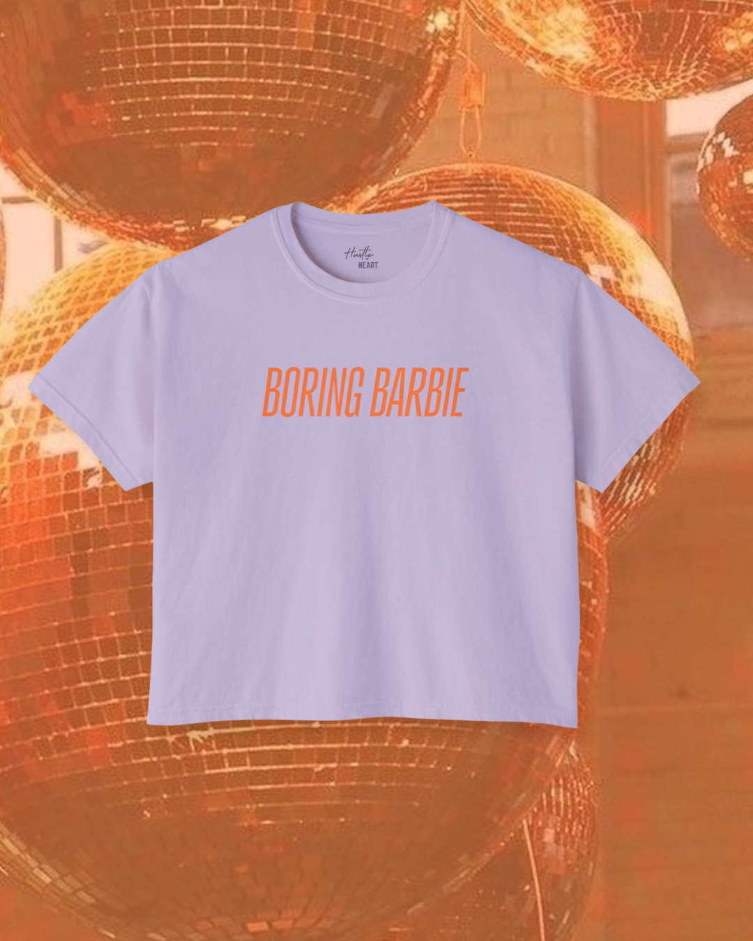Boring Barbie Cropped Tee