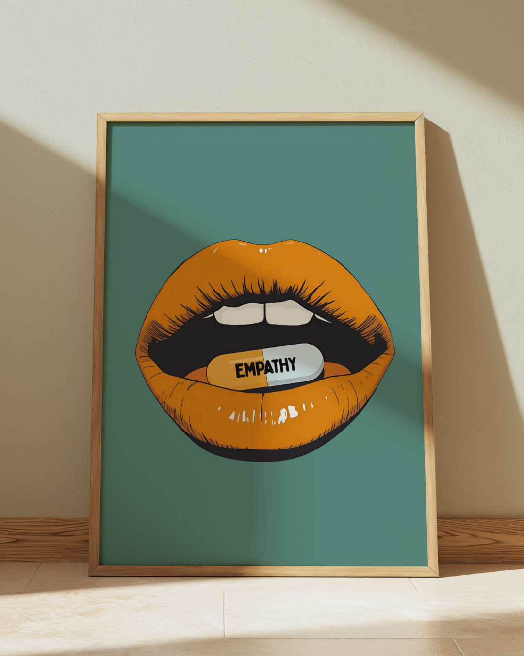 Empathy Wall Print | Human Rights Poster, Radical Empathy, Liberal Poster, Advocacy Poster, Protest Poster